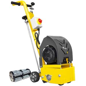 Electric 8 in. Concrete Scarifier Planer Grinder for Sidewalk Trip Hazard Repair, Traffic Line Removal