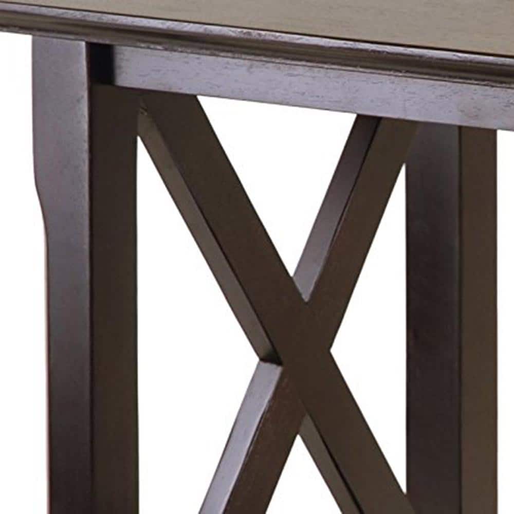 Xola Cappuccino End Table - thumbnail 6