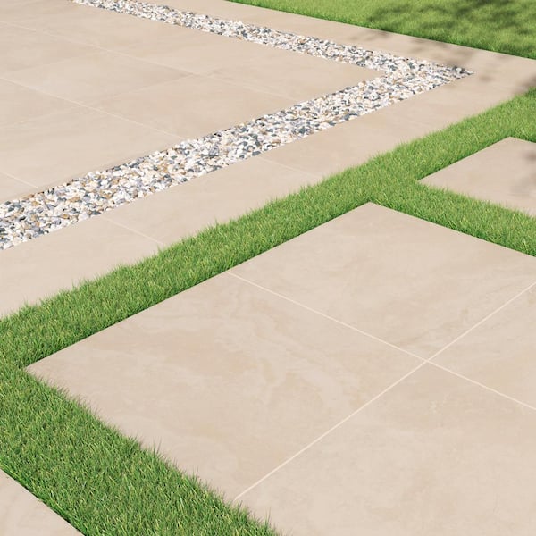 MSI Tierra Ivory 2 cm. x 24 in. x 24 in. Matte Porcelain Paver Tile (8 sq. ft. / case)