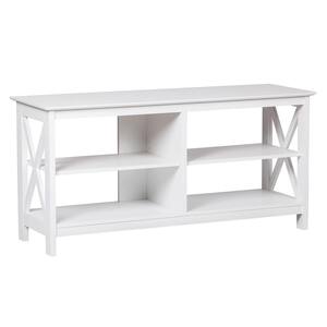 Megan 49.5 in. White TV Stand Fits TV's up to 55 in.