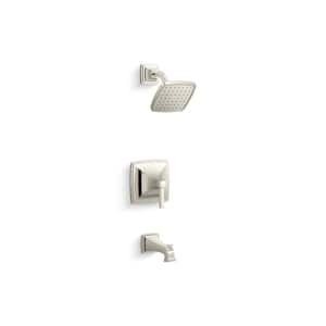 Riff 1-Handle Tub and Shower Faucet Trim Kit with 2.5 GPM in Vibrant Polished Nickel (Valve Not Included)