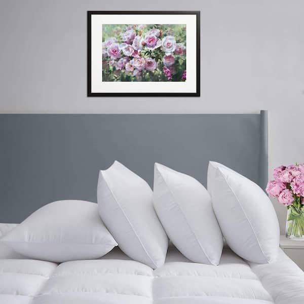 Unbranded Down Alternative Hypoallergenic Queen Bed Pillows (Set of 4)