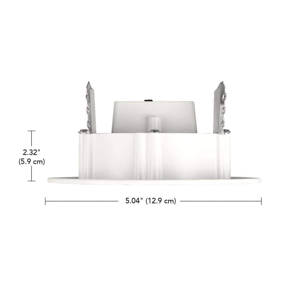 4-Inch White Ultra-Thin Dimmable LED Recessed Light