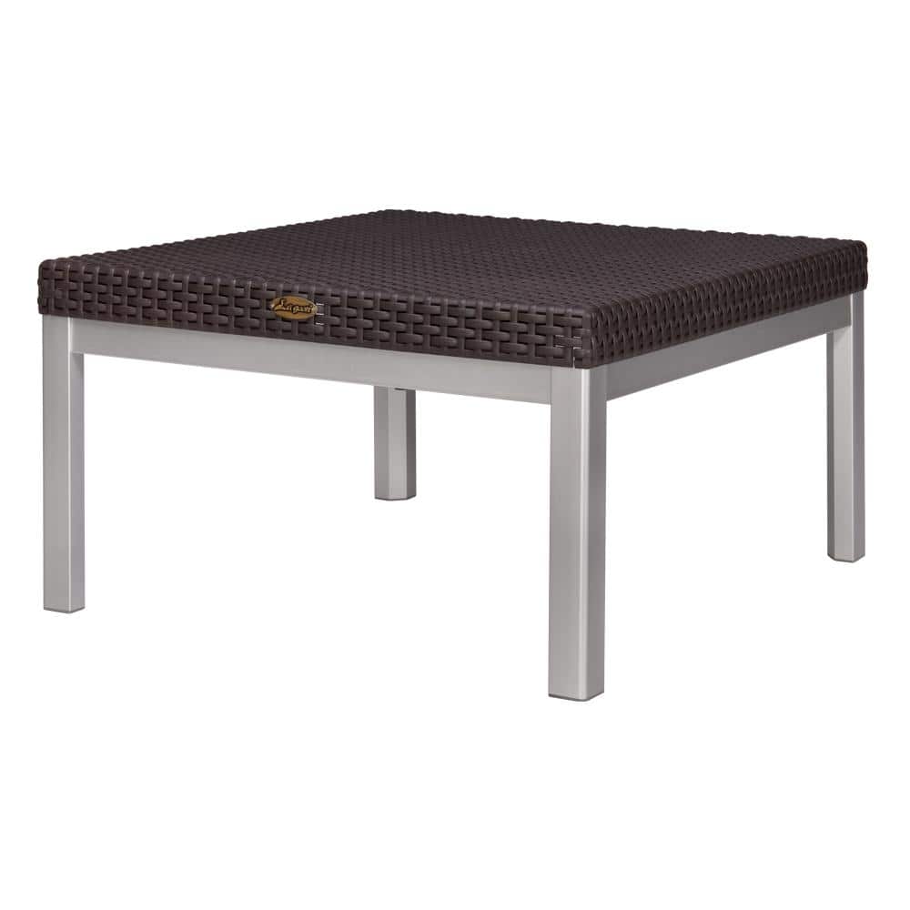 Russ Brown Plastic Outdoor Coffee Table with Grey Aluminum Legs price history on PriceWatchPro