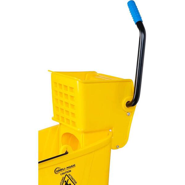 Kentucky Press Wringer Bucket Professional Mopping Kit Brand New! YELLOW 