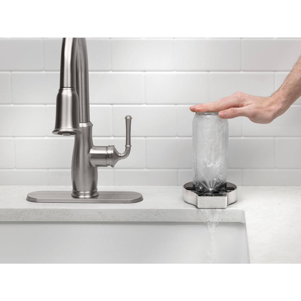 Stainless Steel Kitchen Sink Glass Rinser with Detachable Hose