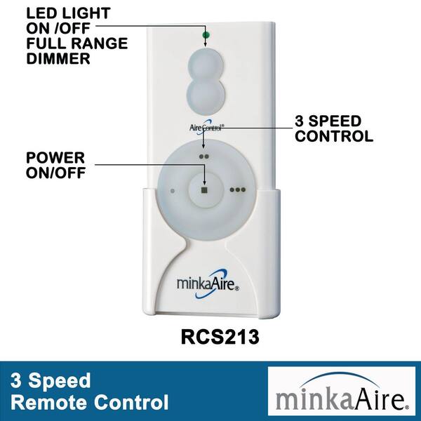 MINKA-AIRE Supra 52 in. LED Indoor White Ceiling Fan with Light