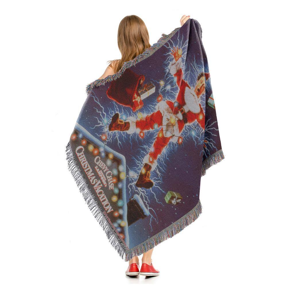 Shocking Chevy Christmas Vacation Woven Tapestry Throw Blanket, 48 x 60 inches