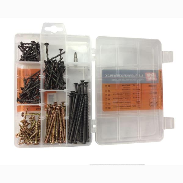 Switch and Outlet Box Installation Screw Kit (124-Piece)