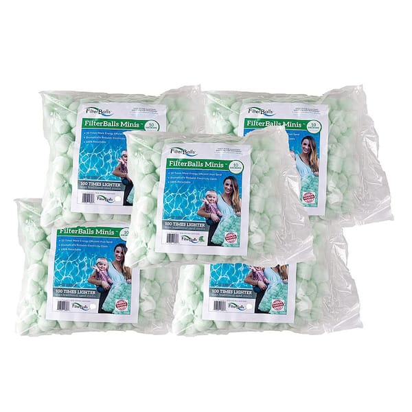 FilterBalls Minis - 5 bags equals 5 bags of sand