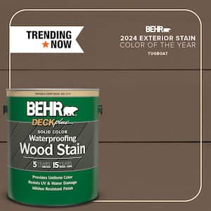 1 gal. #SC-141 Tugboat Solid Color Waterproofing Exterior Wood Stain