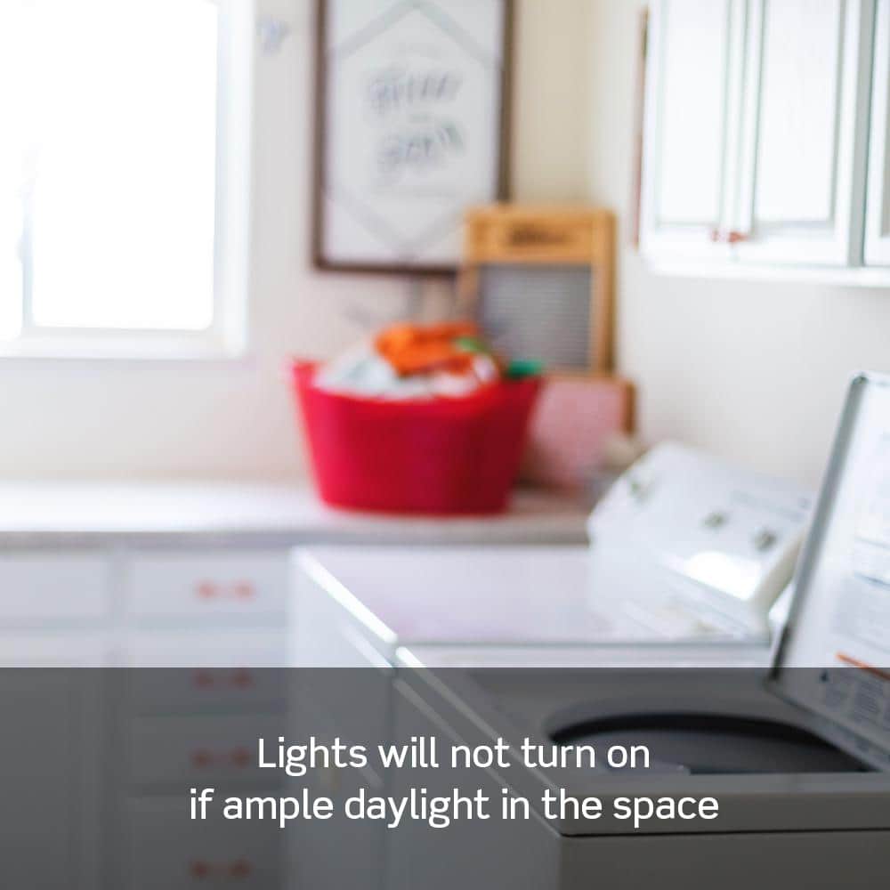 White In-Wall Motion Sensor Light Switch