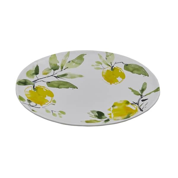 Split P Lovely Lemons Ceremic Platter