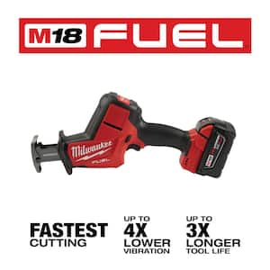 M18 FUEL 18V Lithium-Ion Brushless Cordless HACKZALL Reciprocating Saw with 7-1/4 in. Circular Saw