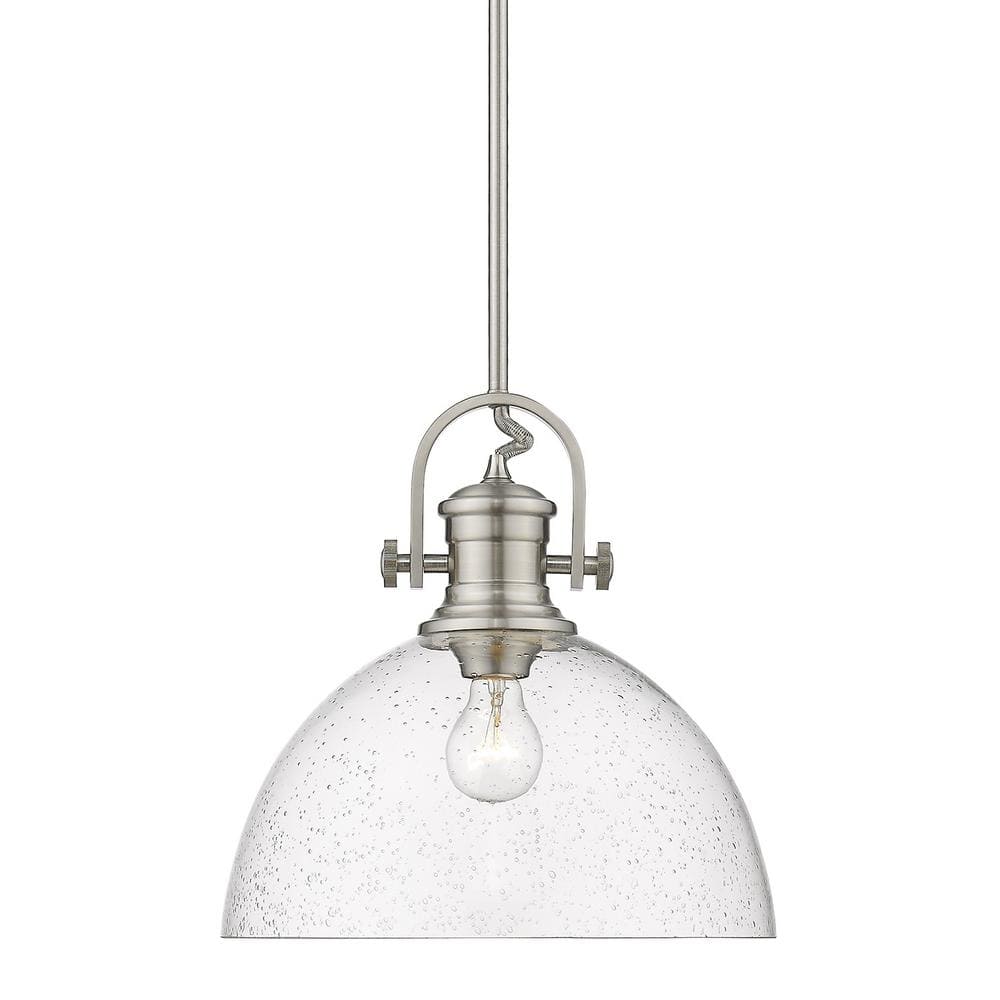 Hines 1-Light Pewter Pendant with Seeded Glass price history on PriceWatchPro
