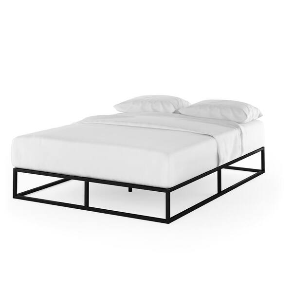 Furinno Angeland Monaco Queen Wood, Slatted Bed Base Queen Home Depot
