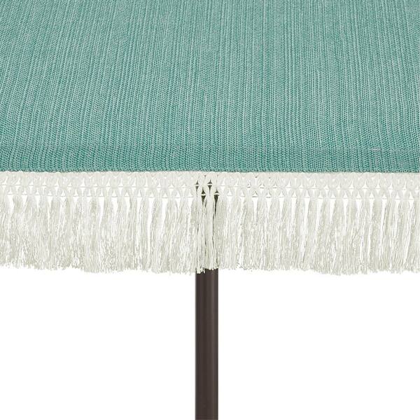 7.5-ft alfresco grotto push-button tilt market patio umbrella Treasure Garden 7.5 Foot Octagon Aluminum Push Button Tilt Market Umbrella
