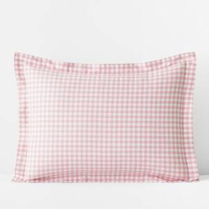 Gingham sales pillow shams