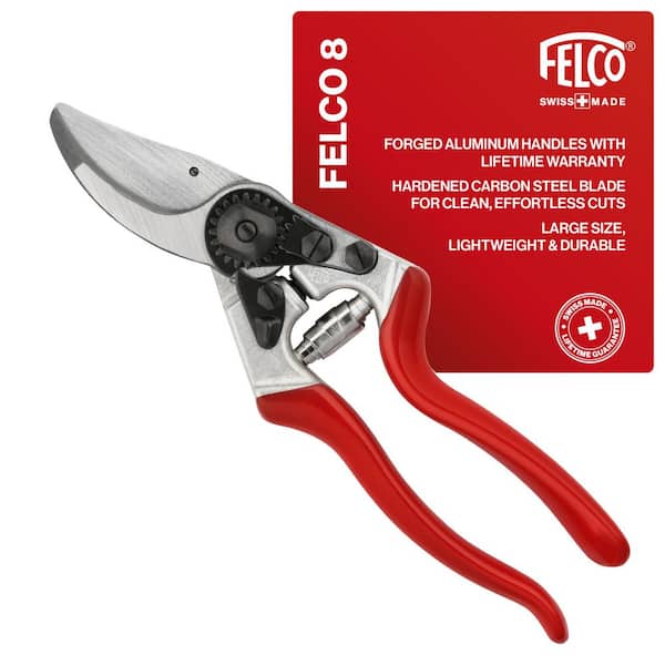 F8 8.3 in. Large Right Hand Pruner with 1 in. Cut Capacity, High Performance, Ergonomic