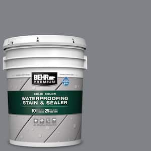 5 gal. #N530-5 Mission Control Solid Color Waterproofing Exterior Wood Stain and Sealer