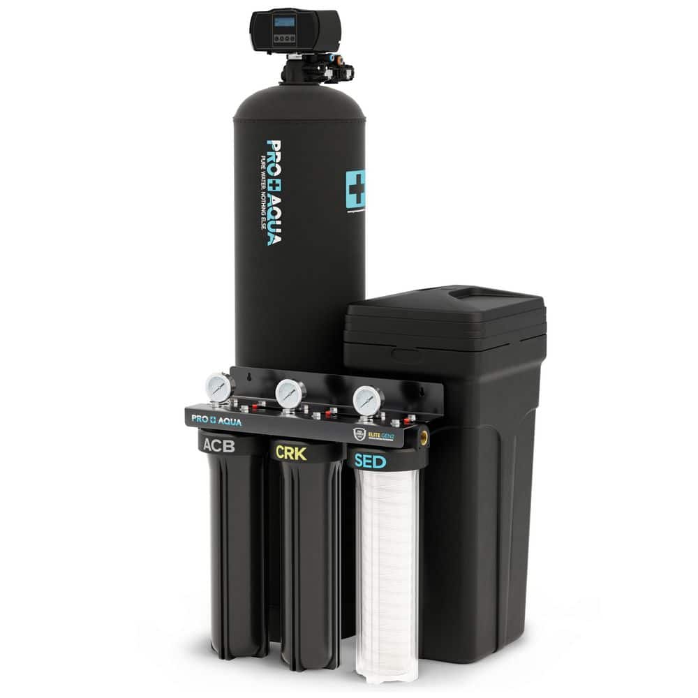 PRO-E-S65E Elite Whole House Well Water Filtration System with 65,000 Grain Water Softening price history on PriceWatchPro