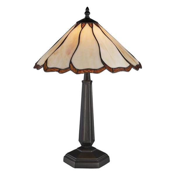 Tulen Lawrence 20 in. Bronze Incandescent Table Lamp-DISCONTINUED