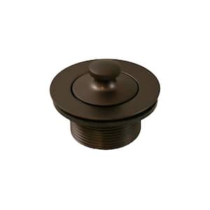 1-1/2 in. Lift and Turn Bath Tub Drain with 1-7/8 in. O.D. Coarse Threads, Oil Rubbed Bronze