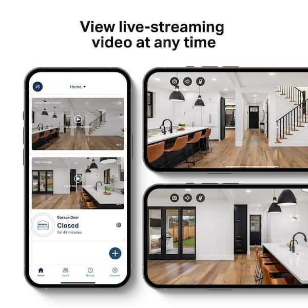 myQ Smart Indoor Home Security Camera (2-Pack)
