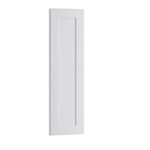 Home Decorators Collection Newport Pacific White Plywood Shaker Assembled Kitchen Cabinet End Panel 11.875 in W x 0.75 in D x 42 in H