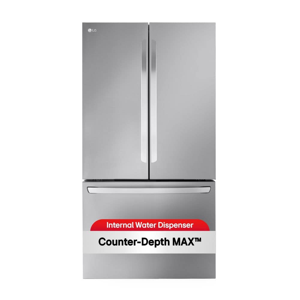 27 Cu. Ft. Stainless Steel Smart French Door Refrigerator with Ice Maker