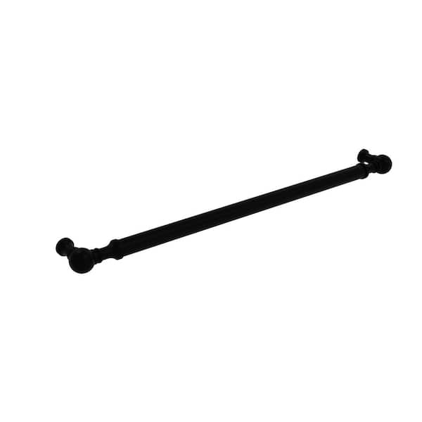 18 in. Center-to-Center Refrigerator Pull in Matte Black