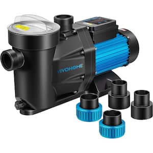 1.5 HP 6360 GPH Self Primming Swimming Pool Pump with Timer