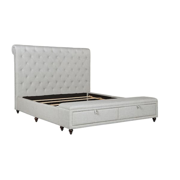 Lane Home Furnishings Sheridan Gray King Storage Footboard 11045-02-02 ...