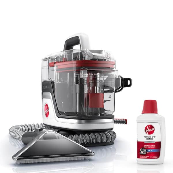 CleanSlate Pro Portable Corded Spot Cleaner for Carpet and Upholstery, with 32oz Oxy Portable Carpet Cleaner Solution