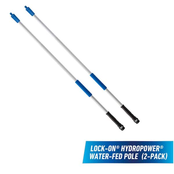 Unger Lock-On 48 in. Aluminum Water Flow Pole (2-Pack)