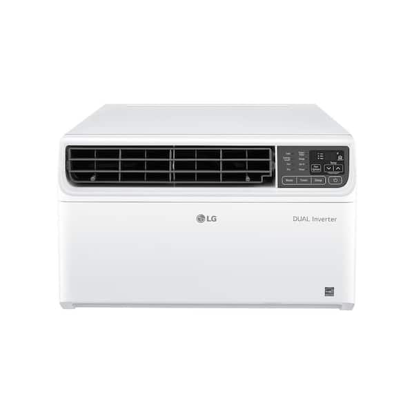 LG 14,000 BTU 115-Volt Window Air Conditioner with Wi-Fi and Remote, White, LW1522IVSM