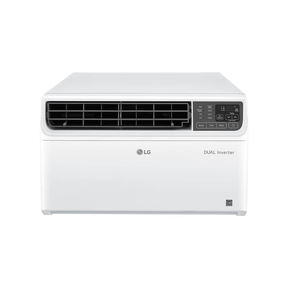 12,000 BTU 115-Volt Window Air Conditioner Unit Cools 550 sq. ft. with Dual Inverter, Wi-Fi Enabled and Remote in White