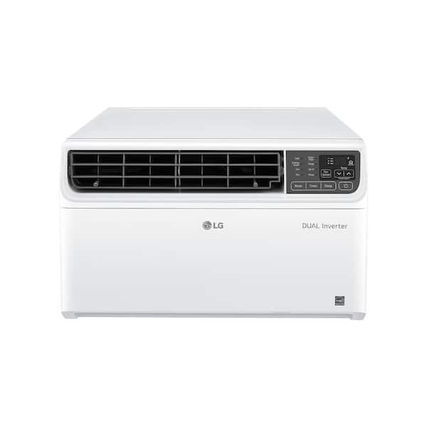 12,000 BTU 115-Volt Window Air Conditioner Unit Cools 550 sq. ft. with Dual Inverter, Wi-Fi Enabled and Remote in White