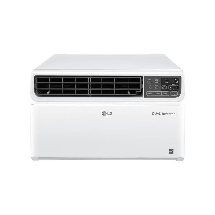 LG 14,000 BTU 115V Window Air Conditioner Cools 700 sq. ft. with Dual inverter, Remote, Wi-Fi and Dehumidifier in White