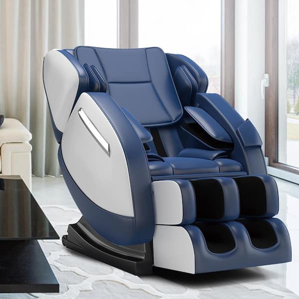 Manual Recliner Chair with Heat and Rolling Kneading Massage Seat