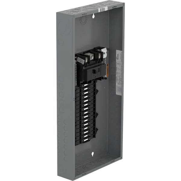 Square D 30-Amp 2-Spaces 2-Circuit Indoor Main Lug Load Center in the  Breaker Boxes department at