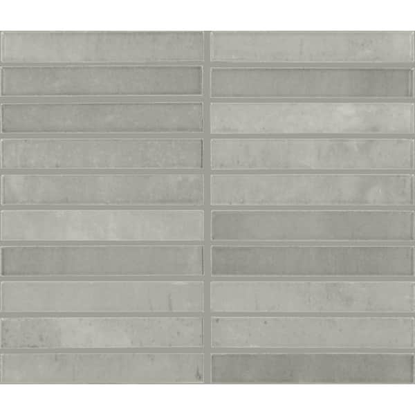Daltile Miramo Oyster 10 in. x 12 in. Glazed Ceramic Straight Joint Mosaic Tile (531.2 sq. ft./pallet)