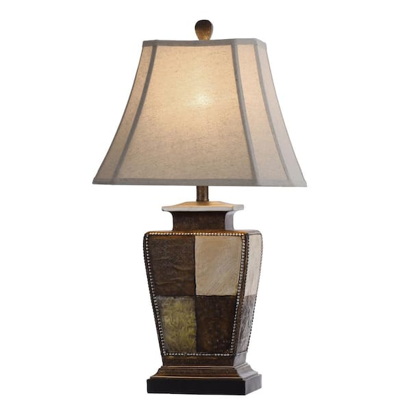 全ての 29 StyleCraft in. with Lamp Table Leaf Bronze/Cream/Gold ライト・ランタン