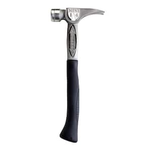 14 oz. TiBone Smooth Face Hammer with 15.25 in. Curved Handle