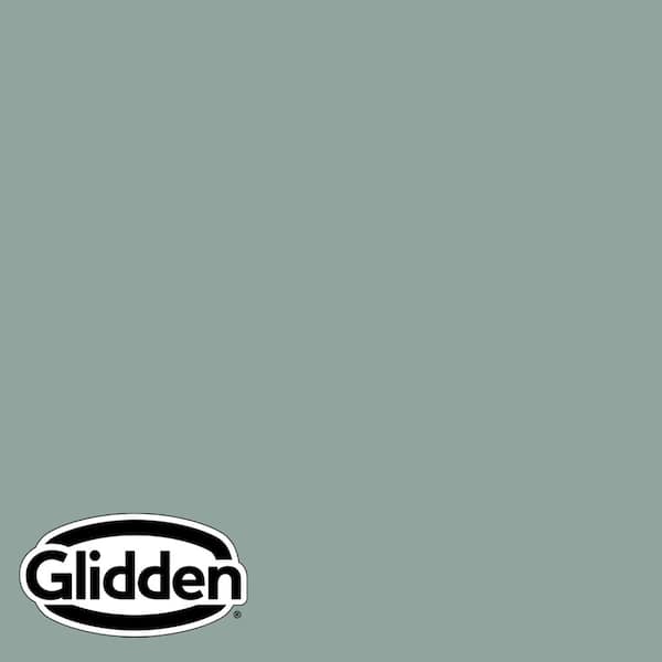 Glidden Premium 1 gal. PPG1136-5 Spruce Shade Satin Exterior Latex Paint