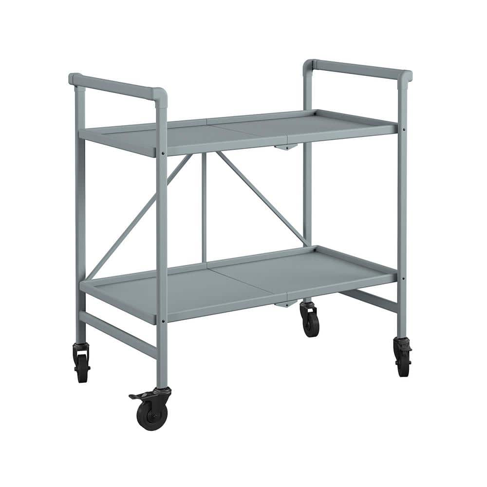Cosco Outdoor Living Outdoor Bar and Indoor Folding Serving Cart with
