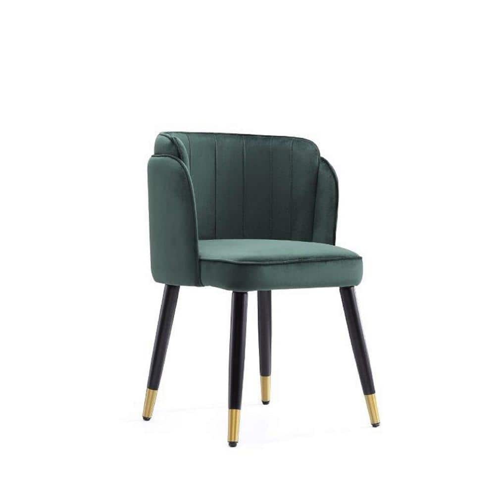 Zephyr Modern Hunter Green Velvet Upholstered Dining Chair price history on PriceWatchPro
