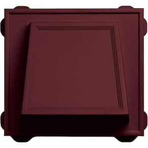 6 in. Hooded Siding Vent #078-Wineberry