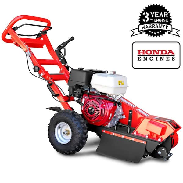 Stump Grinder with 12 in. Blades 13HP Honda GX390 Off-Road Tree Stump Removal