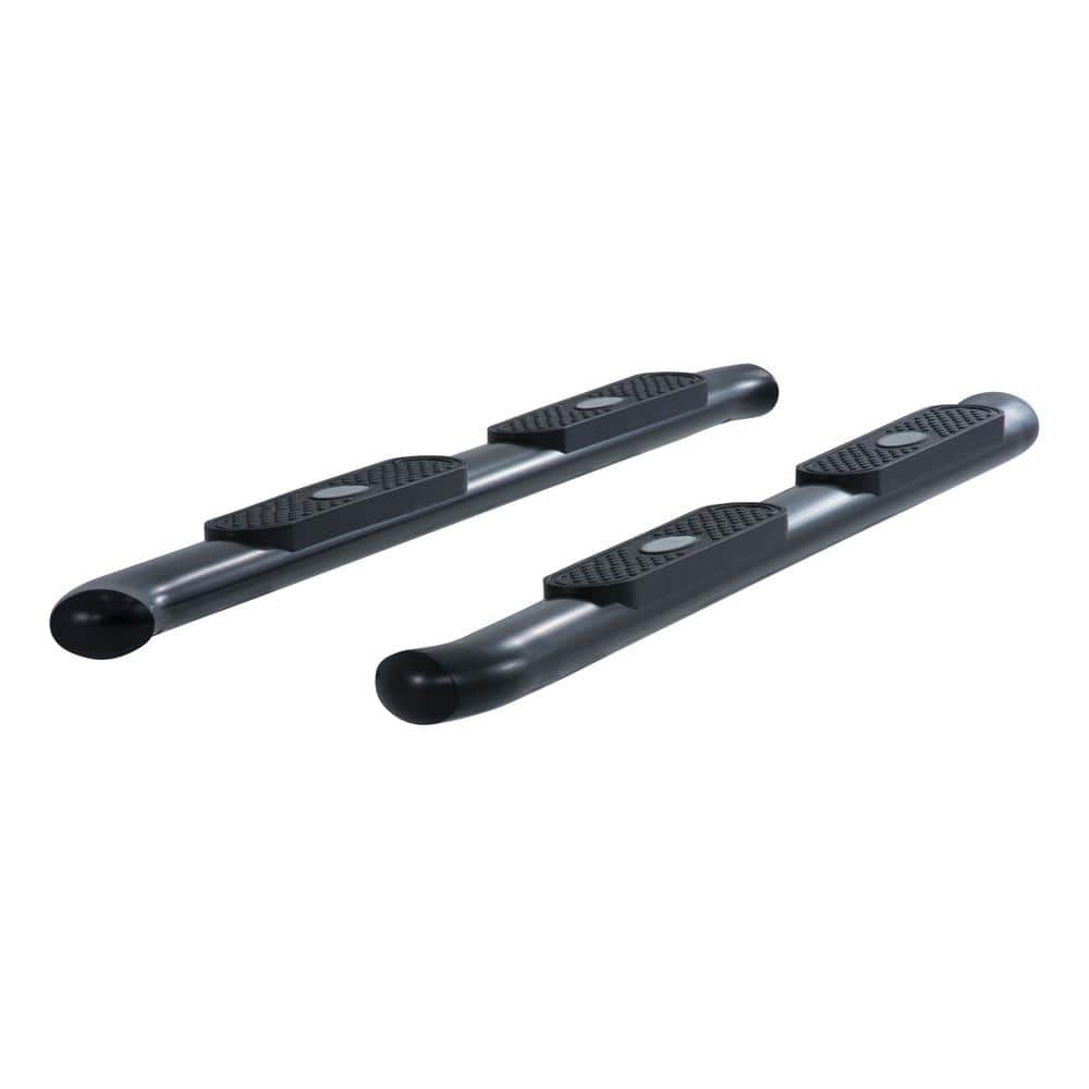 Aries 4Inch Oval Black Steel Nerf Bars, Select Dodge Ram 1500, 2500